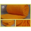 Klasická teplá deka oranžové barvy