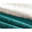 Kvalitní teplá deka zelené barvy
