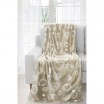 Kvalitní deky béžové barvy s romantickým motivem