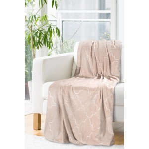 Hřejivé kvalitní deky v růžové barvě