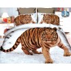 Povlečení mikrovlákno s 3D obrázkem tygra