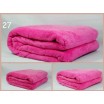 Teplé španělské deky růžové barvy