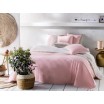Přehoz přes postel růžový