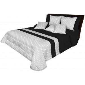 Luxusní přehoz na postel s tečkovaným vzorem