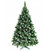 Vánoční stromek borovice se šiškami 160cm