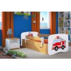 Chlapecká postel s motivem hasičského auta