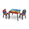 Chlapecký set židlí a stolu Auta