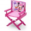 Židle pro děti v růžové barvě s motivem Minnie Mouse