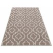 Skandinávský koberec béžový s moderním vzorem