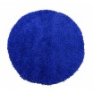 Kulatý koberec tmavě modré barvy SHAGGY