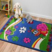 Kvalitní koberec do dětského pokoje s motivem šneka