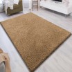 Jednobarevný koberec SHAGGY karamel