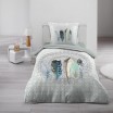 Povlečení na postel bavlněné v moderním designu INAJI