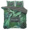 Zelené povlečení na postel z bavlny ORGANIC NATURE 200x220 cm