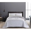 Luxusní černo bílý přehoz na manželskou postel