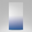 Stylové bílo modré závěsy šité na míru s vyšším Ombré efektem