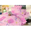 Růžové povlečení na dětskou postel