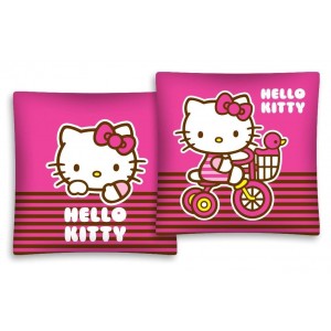 Hello Kitty růžový povlak na polštář pro dívky