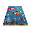 Krásný dětský koberec s rybičkami