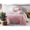 Přehoz na postel v růžové barvě 220 x 240 cm