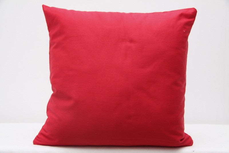 Nádherný červené povlak na polštář z bavlny