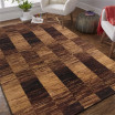 Kvalitní kusový koberec v hnědé barvě