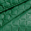Stylový přehoz na postel tmavě zelené barvy