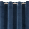 Dekorační závěs v tmavo modré barvě 140 x 250 cm