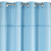 Jednobarevný závěs v světlo modre barvě 135X260 cm
