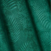 Zatemňovací závěs zelené barvy s exotickým motivem 140x240 cm