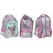 Úžasná dívčí školní taška v trojkombinaci s kotětem