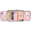 Růžová pětidílná školní taška pro holčičku SWEET KITTY