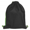 Stylový školní zelený pětidílný batoh pro milovníky footbalu