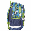 Moderní školní modrá päťčasťová taška pro chlapce