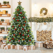 Hustý umělý vánoční stromek jedle 150 cm