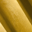 Zářivý hořčicově žlutý závěs s řasící páskou