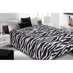 Přehozy na postel se vzorem zebry