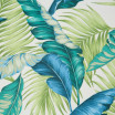Hotový dekorační závěs s motivem palmových listů