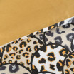 Originální povlečení s leopardím vzorem béžové barvy