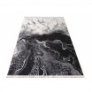Protiskluzový koberec šedé barvy s abstraktním vzorem