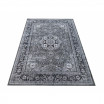 Šedý koberec s ornamenty mandala