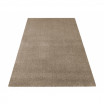 Béžový jednobarevný koberec
