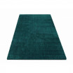 Stylový koberec v tmavozelené barvě