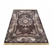 Hnědý vintage koberec s mandalou