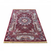 Červený vintage koberec s mandalou