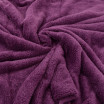 Dekorativní deky a přikrývky fialové barvy 150 x 200 cm