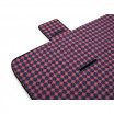 Kvalitní pikniková deka v modro červené barvě