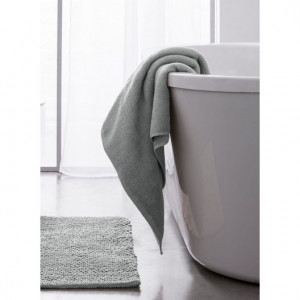 Osušky do koupelny v světle šedé barvě 50 x 90 cm