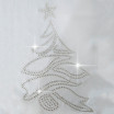 Decentní vánoční ubrus s motivem stromečku