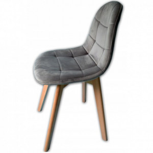 Jídelní čalouněná židle v skandinávském stylu